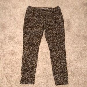 Animal Print Jeans